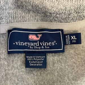 Vineyard Vines Gray Kids Vest